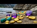 11,00 Carat I Found a River Full of GOLD &amp; RARE CRYSTALS