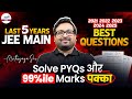 Best Chemistry Questions From the Last 5 Years of JEE Main | PYQs for JEE Main | JEE 2026 Prep
