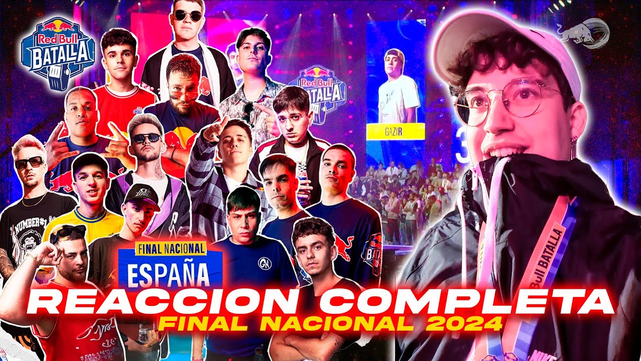 REACCIÓN EN DIRECTO COMPLETA RED BULL NACIONAL ESPAÑA KAPO 013