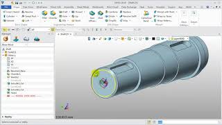 ZW3D CAD Tutorial 6  Model Design Shaft