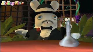 Rayman Raving Rabbids | At The Restaurant | Fun for Kids and Toddlers | ZigZag