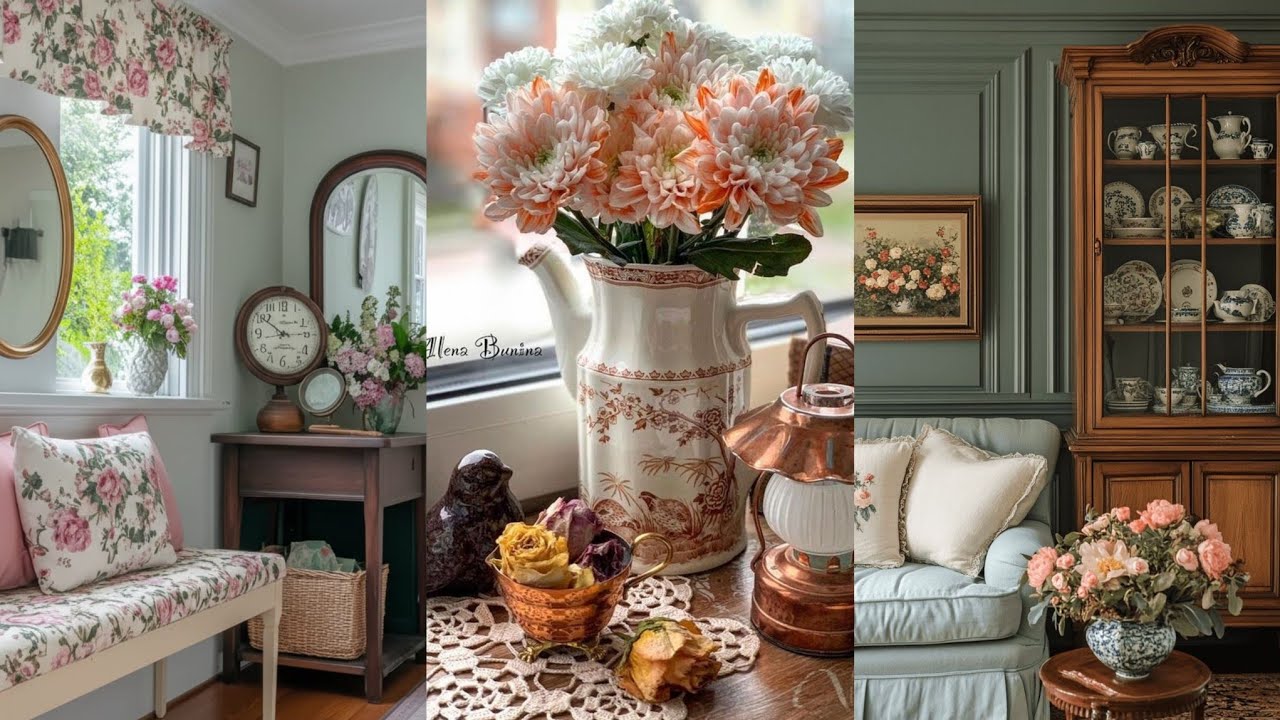 Vintage Spring Home Decor | Celebrate Cottage Living with Timeless Antiques