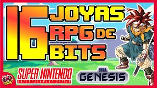 16 JUEGAZOS RPG DE 16 BITS