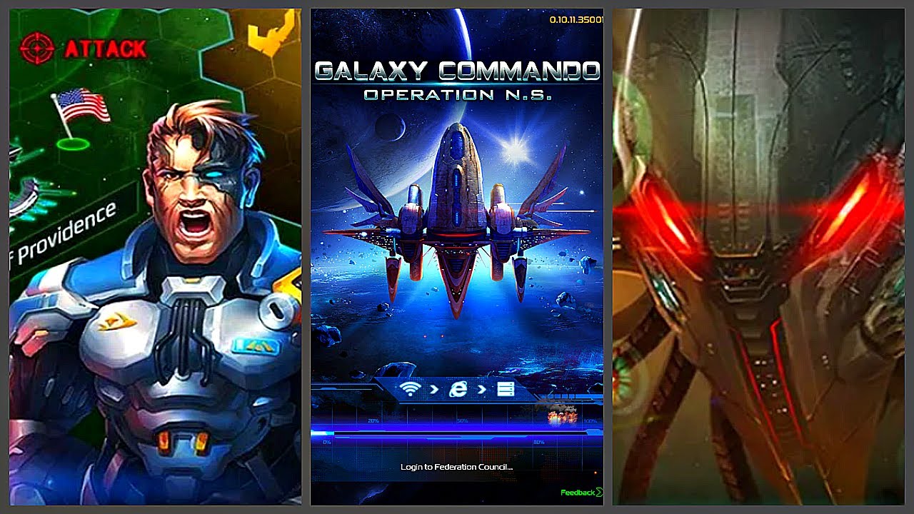 Galaxy Commando: Operation N.S. [Space War Online] - (Gameplay Android ...