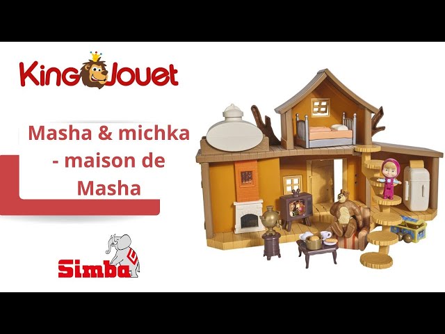 Maison de michka 2 etages, figurines