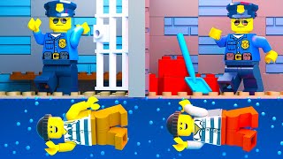 LEGO Prison Break - Underwater Tunnel Escape