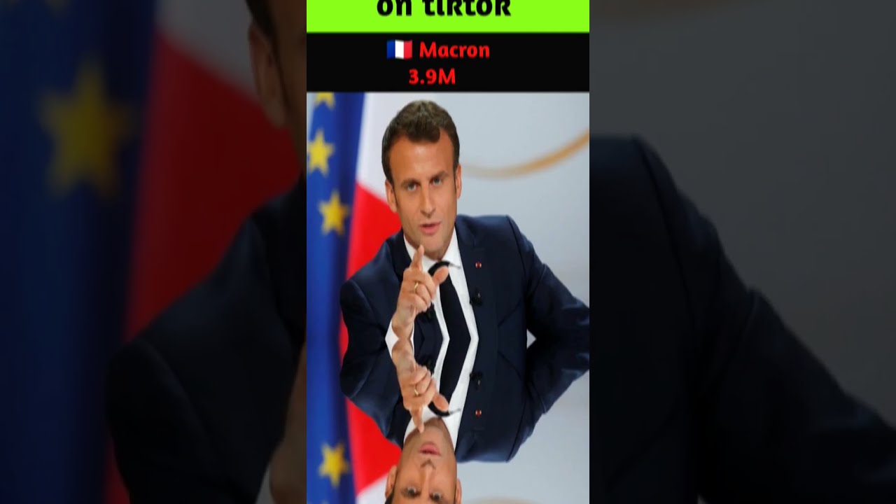 Most Followed Politician On TikTok shortfeed shortvideo Most Followed Politician On TikTok shortfeed shortvideo