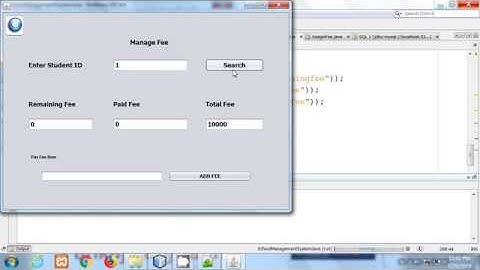 JAVA Netbeans in Hindi #68  |  School Management System  | Part 27
