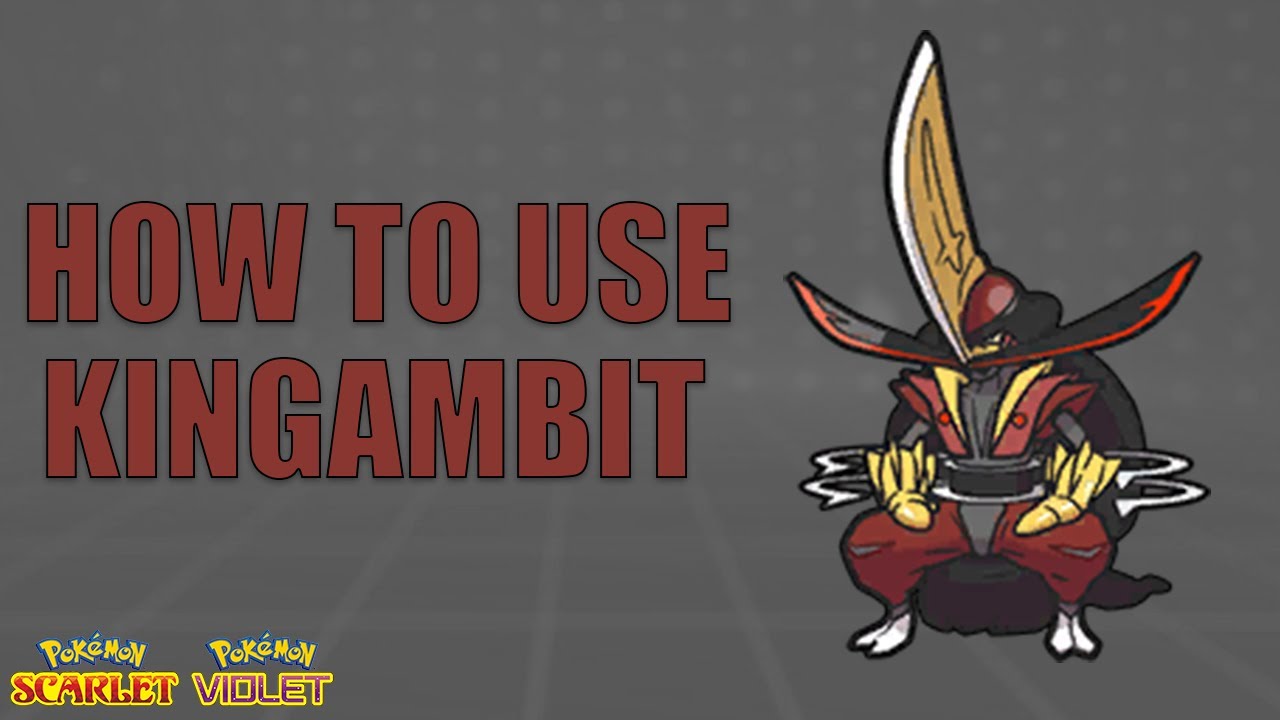 How to Use KINGAMBIT! Competitive Pokemon Kingambit Moveset Guide