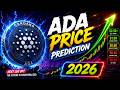 CARDANO News TODAY & ADA Price Prediction 2026 🚨 Cardano Coin