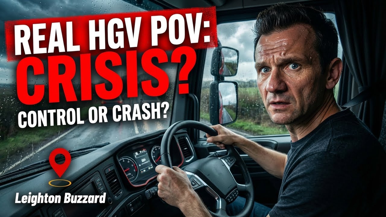 Real HGV POV Training in Leighton Buzzard With Student | Building Control & Confidence (Full Lesson)