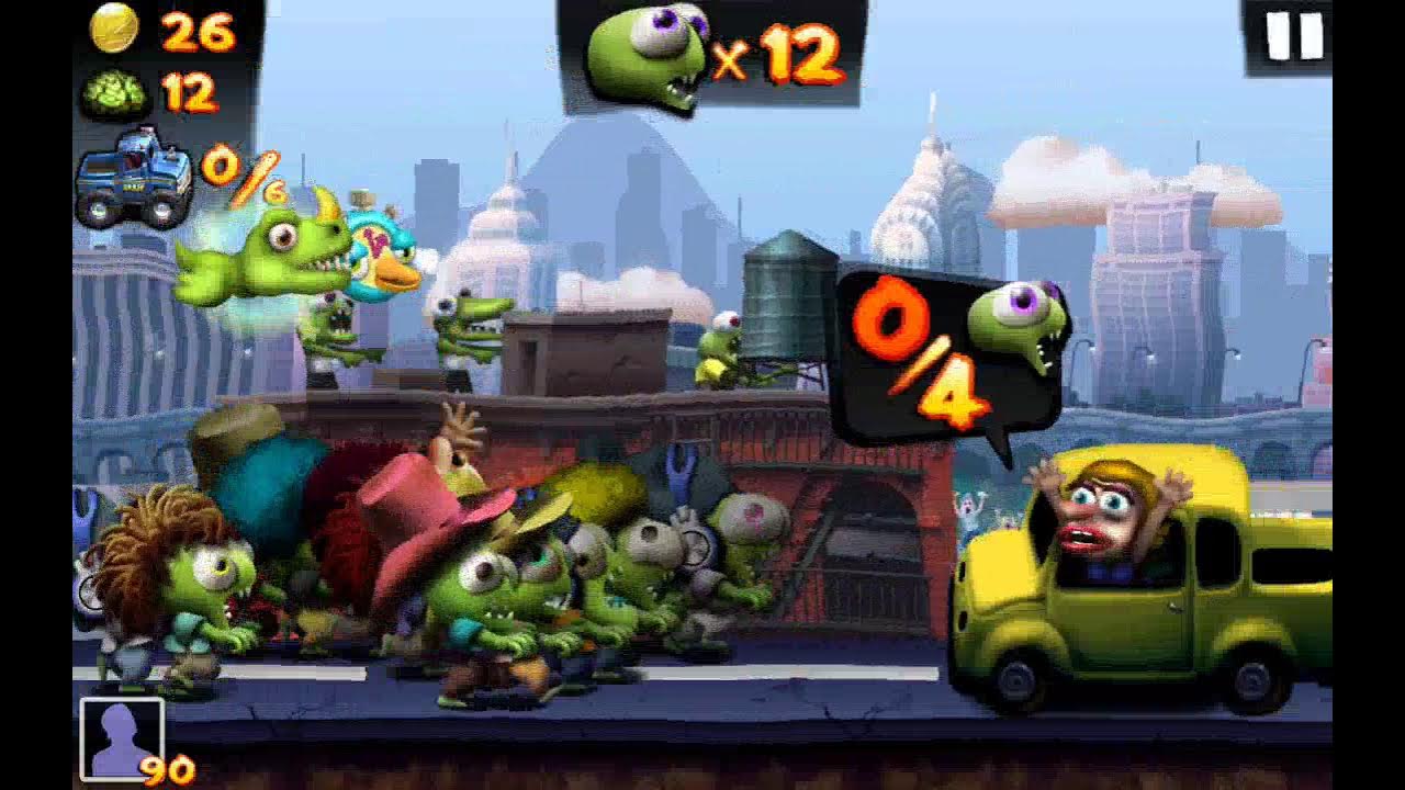 взломанный зомби цунами