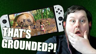Xbox Exclusive comes to Switch! Grounded for Switch Reaction @XMarksTheBox