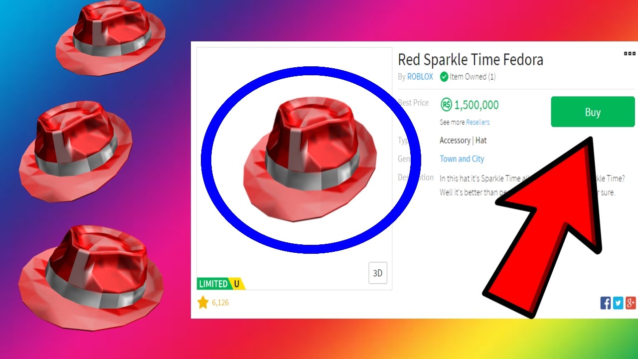 Getting Red Sparkle Time Fedora Trade Ep 47 Youtube - roblox sparkle time fedora