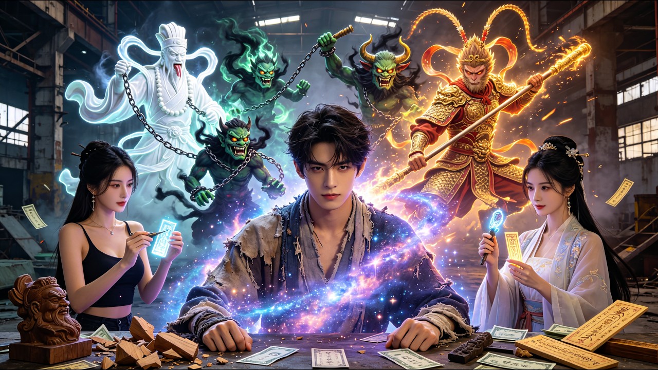雕刻成神：我雕的白無常顯靈了