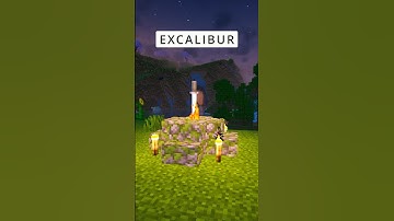 EXCALIBUR #minecraft #minecraftbuilding #sword #shorts