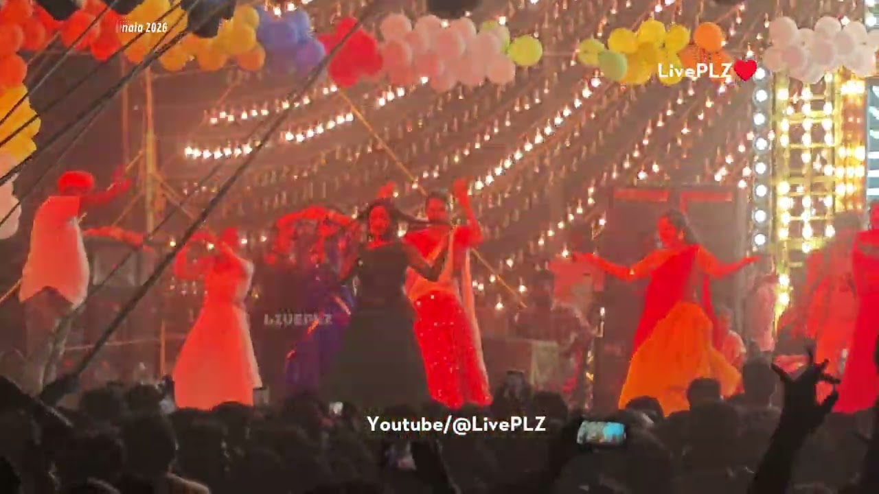 Bad Boys Song Mass Dance | Singarakonda Tirunala 2026 Special | Rock Star Events Lighting Prabhalu