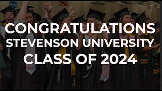 Congratulations Stevenson University Class of 2024