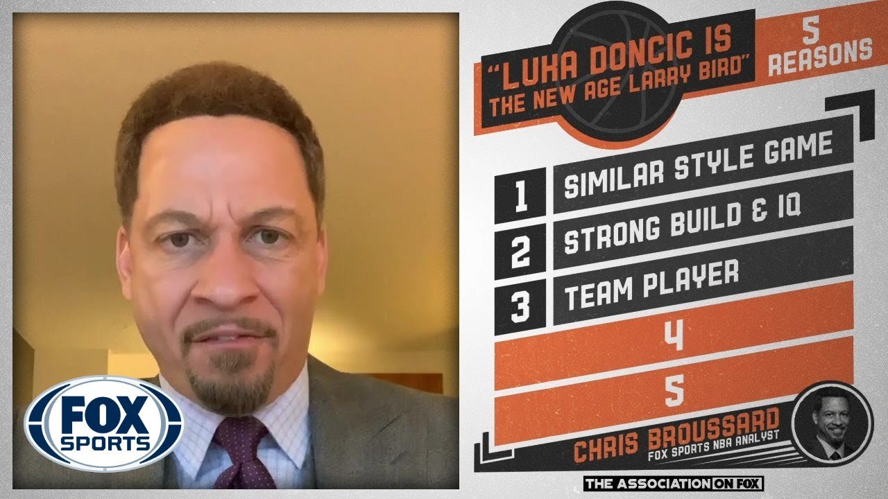 Chris Broussard makes the case for Luka Doncic as the new age Larry Bird | FOX SPORTS