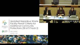 Updated Hazardous Waste Facility Permit Criteria for Additional Community Protections - Jan 7, 2026
