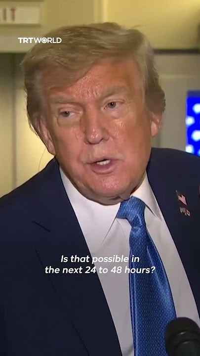 Trump calls for lasting solution to Iran-Israel war