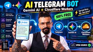 Build a Voice-to-Text AI Telegram Bot (Gemini AI + Cloudflare Workers Free)