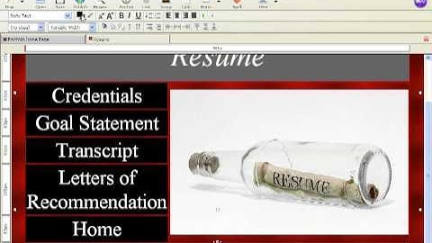 Navigation Digital Portfolio Vertical pt.3