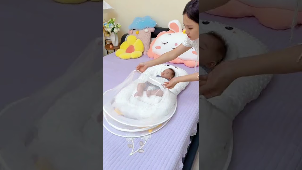 Cozy Baby Nest for Safe and Secure Sleep Anytime