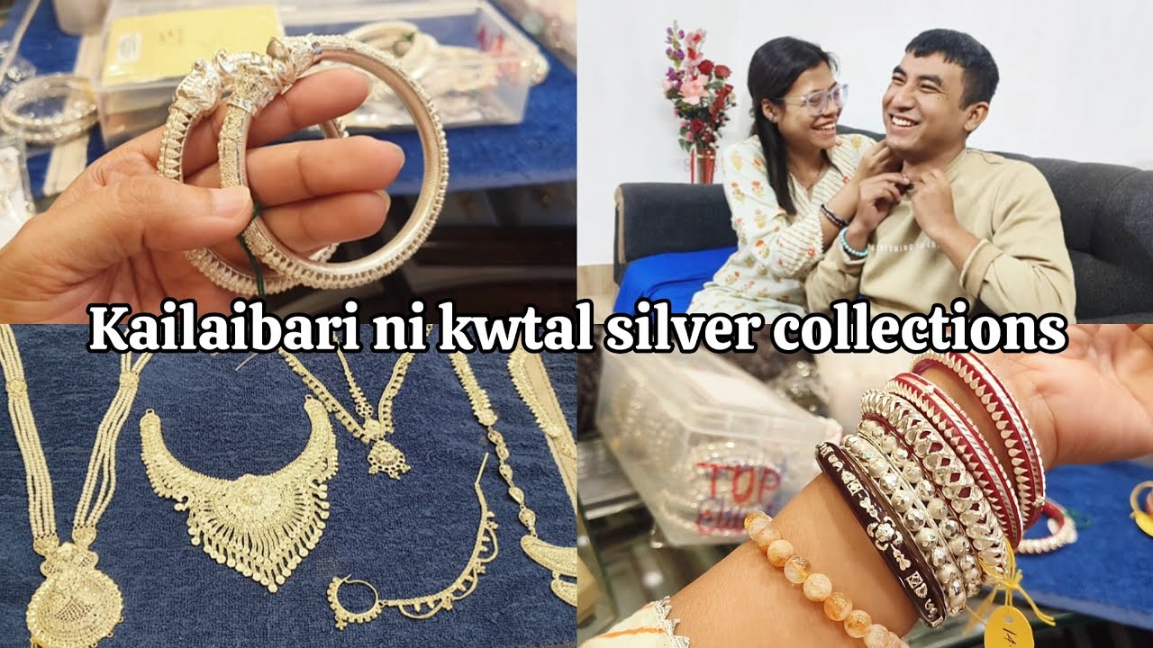 Kailaibari ni kwtal silver collections | Ani Husband nw Aniversary gift rwkha