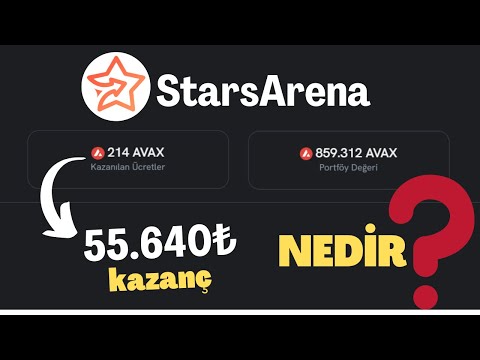 BU PROJE KAÇMAZ ! Hisse Al Para Kazan ! Stars Arena Nedir ? Para Yatırma & Para Çekme