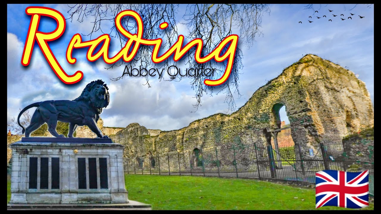 Exploring the Abbey Quarter in Reading , Berkshire  (England)