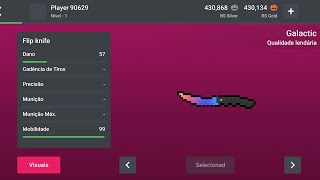 Block Strike - New Apk Hacker 5.6.0 Com Flip Knife,Dinheiro Infinito,100% Facas Secretas