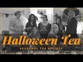 Seasonal Tea Society | Halloween Witches Tea Party 2017 | Vlogtober Day 12