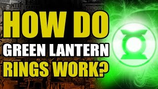 How do Green Lantern Rings work?