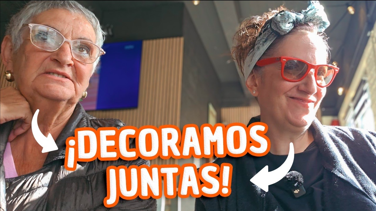 RISAS con mi MADRE 👀 TIENDAS,  CAFÉ y DECORACIÓN 👀quito la NEVERA de la cocina 