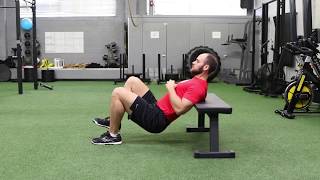 Shoulder Elevated Single Leg Hip Thrust