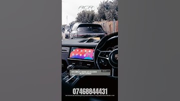 @Porsche  Cayenne | Apple Carplay & Android Auto Fullscreeen, and Mileage Blocker
