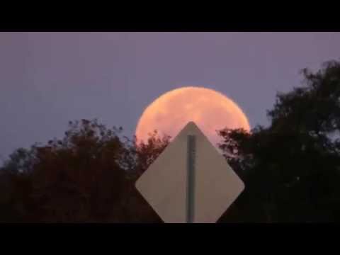 10/8/14 total lunar eclipse blood moon 1