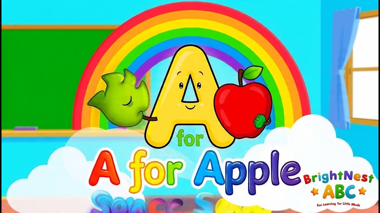 Fun ABC Nursery Rhymes A to Z Alphabet Kids Learning Songs - YouTube
