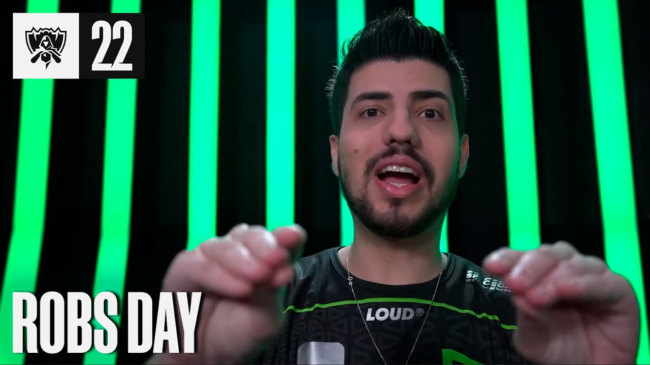 International Robs Day Chegou a hora do Robs Day | Worlds 2022 - YouTube
