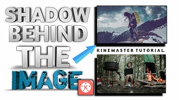 SHADOW BEHIND THE IMAGE IN KINEMASTER | DROP SHADOW | 3D EFFECT | REDEYE EDITING |