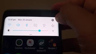 Samsung Galaxy S9 How To Enable  Disable Lock Screen And Always On Display Next Alarm
