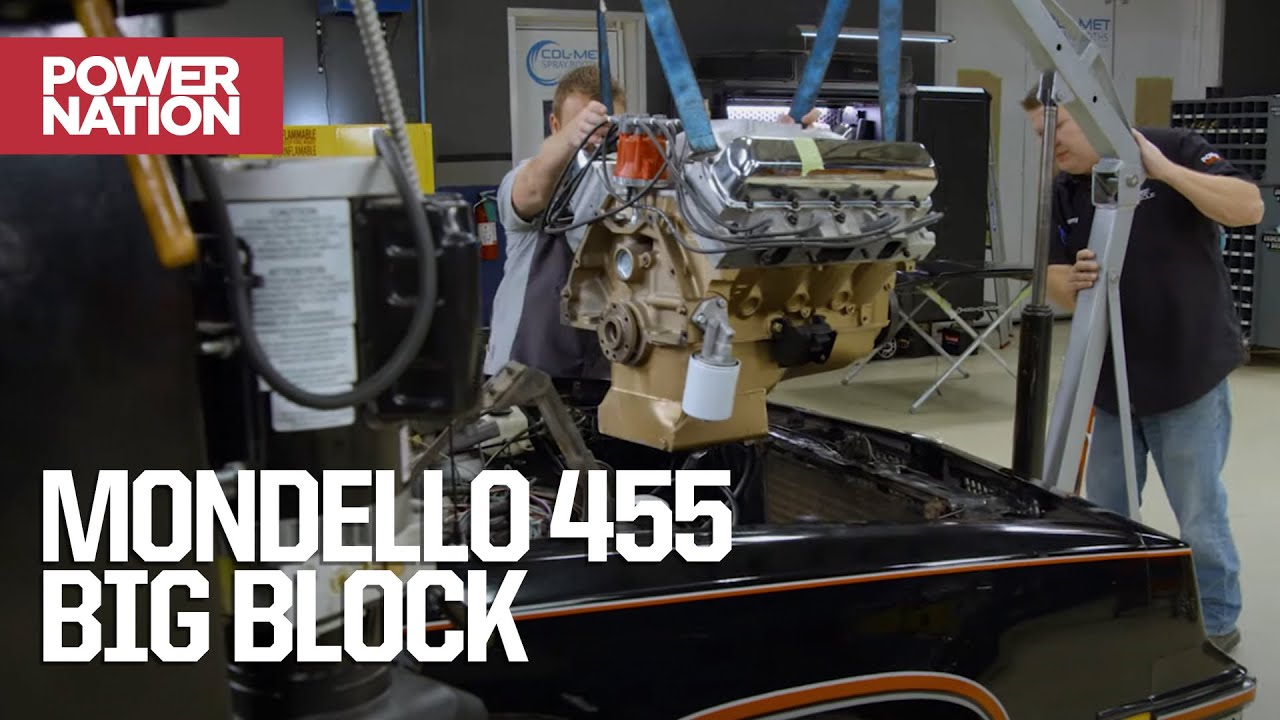 Lanzando un legendario Mondello 455 Big Block en The Retro Hurst Olds