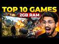 Top 10 Low Spec PC Games For 2GB RAM PC || Low end Pc Games