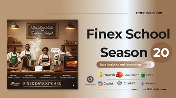 Finex School Training in Data Analytics with Excel, PowerPoint, Power BI and AI Tools Preview Class