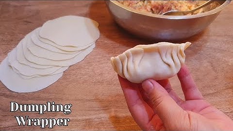 Homemade Dumpling Wrapper | How to make Dumpling Wrapper at Home