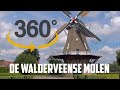 Walderveense molen in 360   explore a working dutch windmill