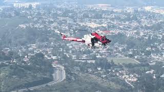 **San Diego Fire Rescue Helicopter at Cowles Mountain**  #rescue #helicopter