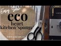 Sewing Tutorial: No Plastic DIY ECO Kitchen Sponge - Washing Up Sponge - Zero Waste Living