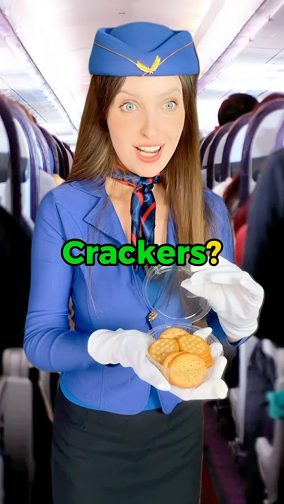 Ordering snacks on the plane ✈️ Plane Vocabulary #learnenglish #teachingenglish #english
